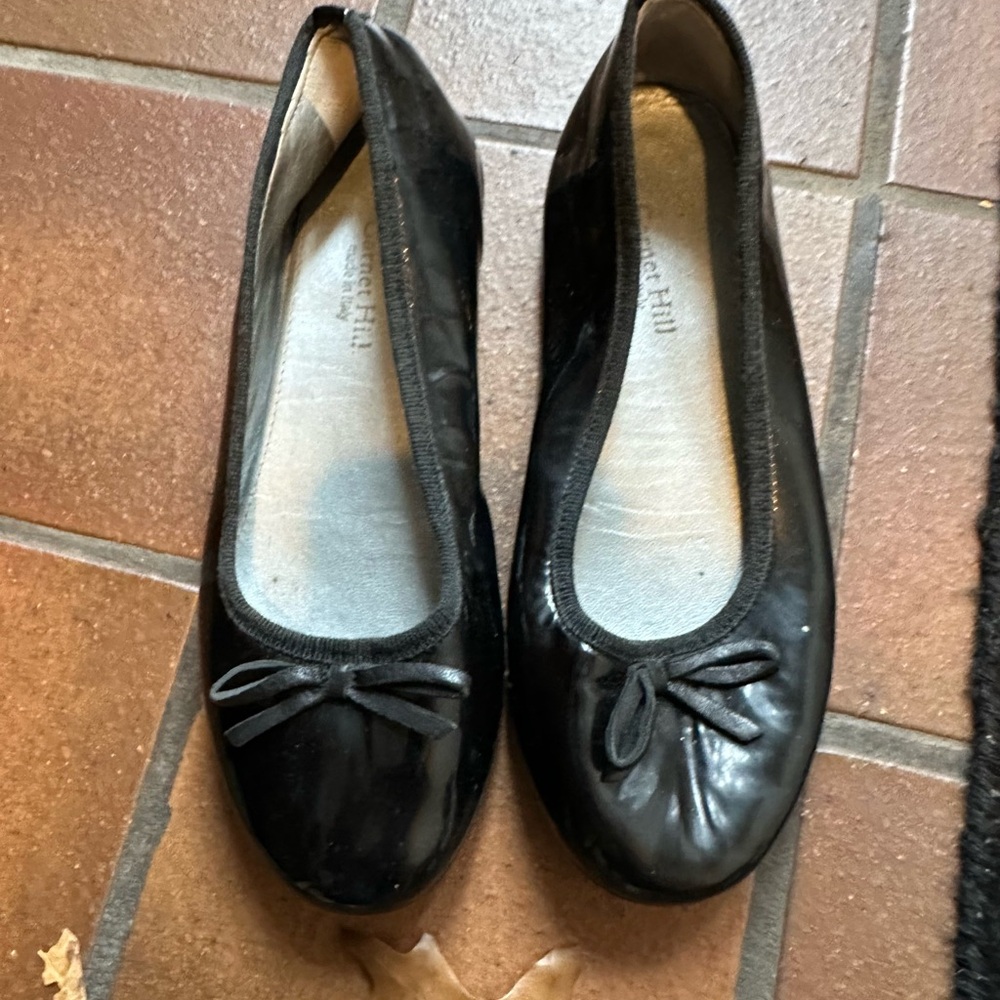 Garnet hill ballerina flats sz 3